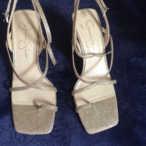 Jessica Simpson party high top sneakers size 8